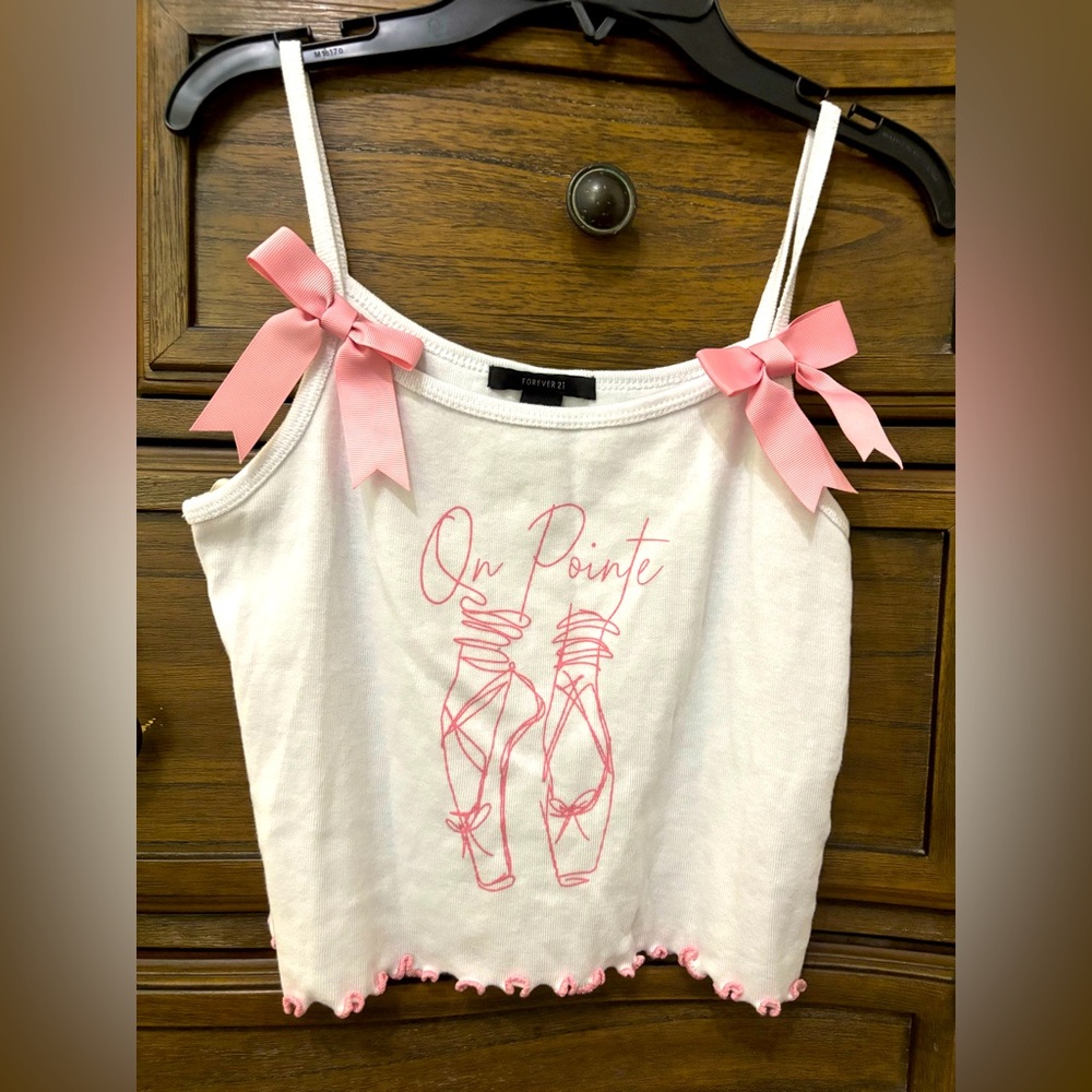 Forever 21 cropped tank top